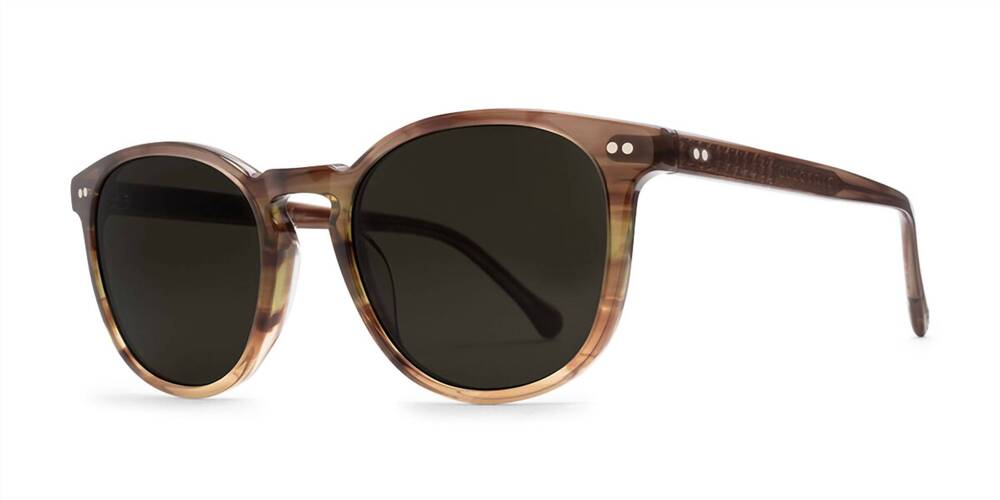 NEW ELECTRIC LABEL unisex oak polarized sunglasses in spring tortoise/grey polar